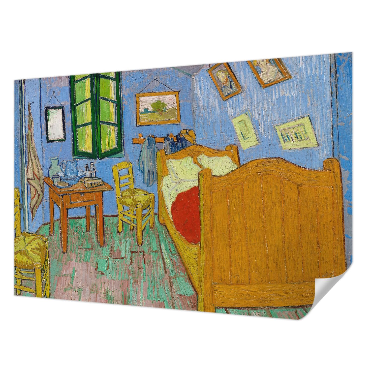 Fotomural autoadhesivo 152x104 cm Tulup decoración de pared moderna lavable para dormitorio 1