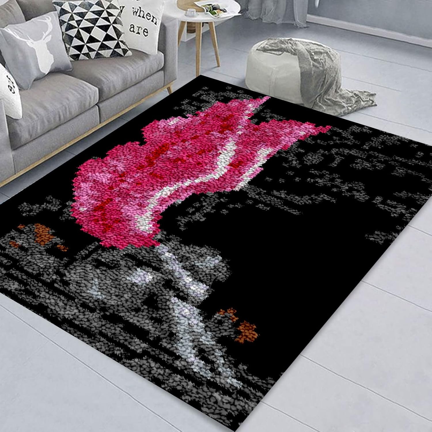 ZIVER Latch Hook Rug Kit,Latch Hook Kits For Adults,Rug Making Kit For