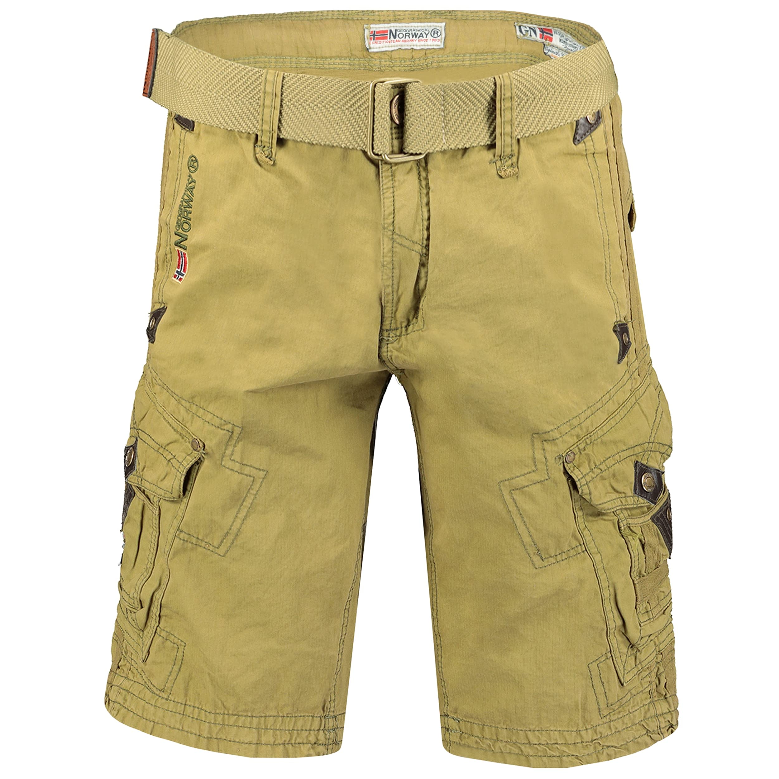 Geographical Norway Peanut Men - Pantón Corto De godón Para Hombres - Pantones Cortos Deportivos Para Hombres - Rego Ide Para Hombres Primavera Verano