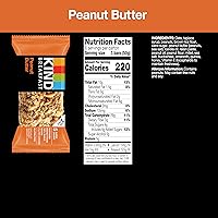 Vista 3 de KIND Breakfast Bars, Variety Pack, Honey Oat, Almond Butter, and Peanut Butter, Healthy Snacks, Gluten Free, 3-8g Protein, 18 Count