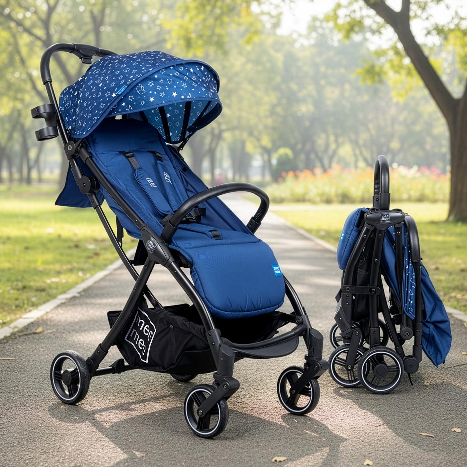 Mee Mee Baby Haven: Lightweight Travel Stroller -16