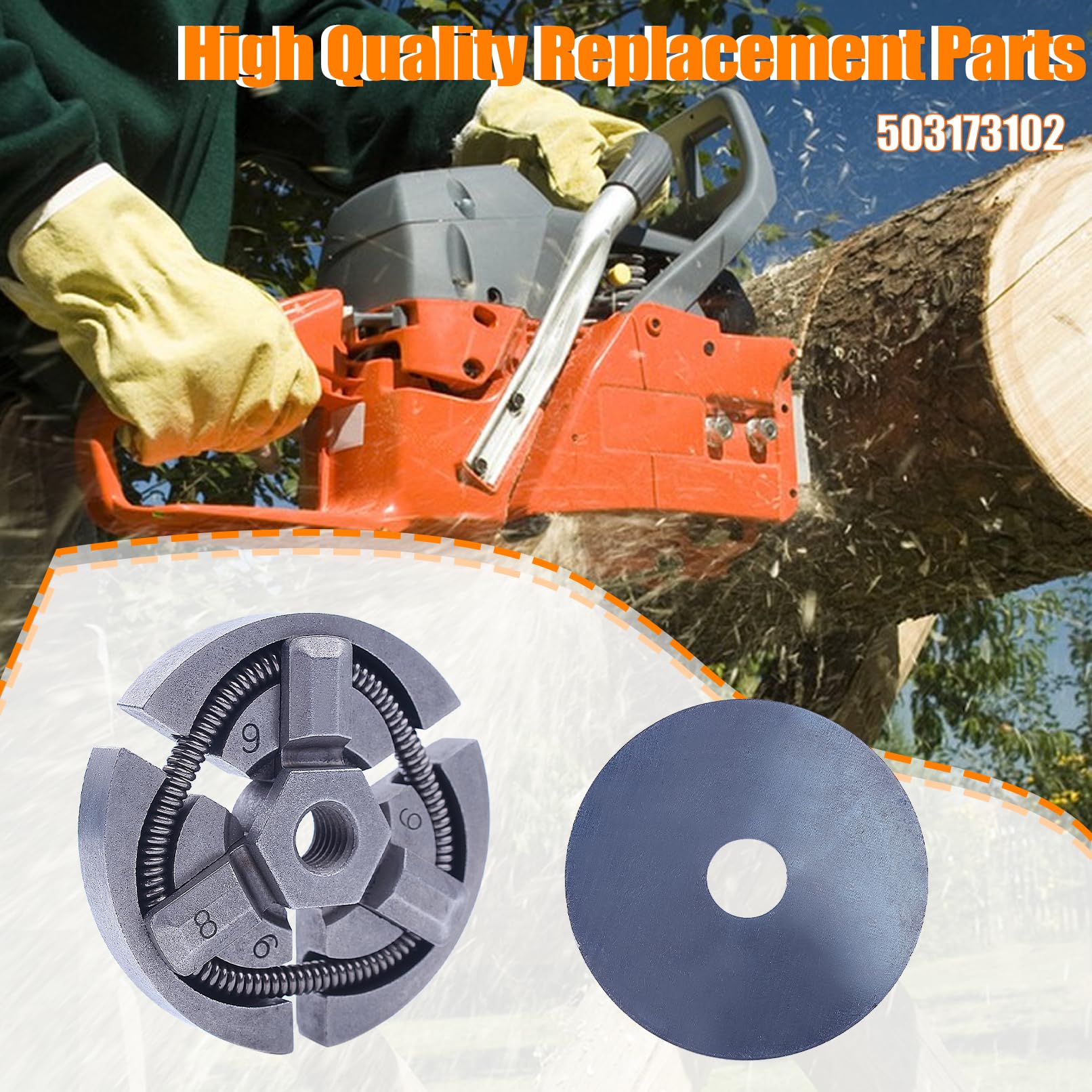 Embrague para desbrozadora Husqvarna 39R 240R 245R 245RX 240 245 503173102