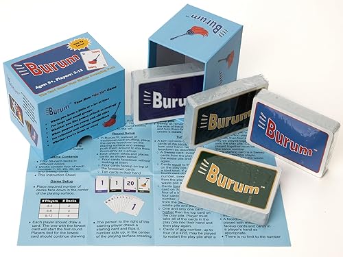 Burum Card Game – Fun Card‑Shedding Game for Adults, Family