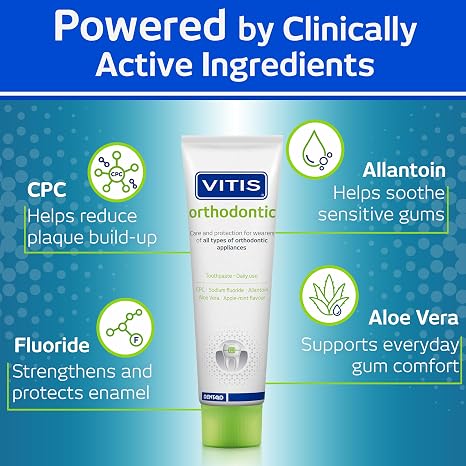 Vitis Orthodontic Pasta Dent 100 ml Manza