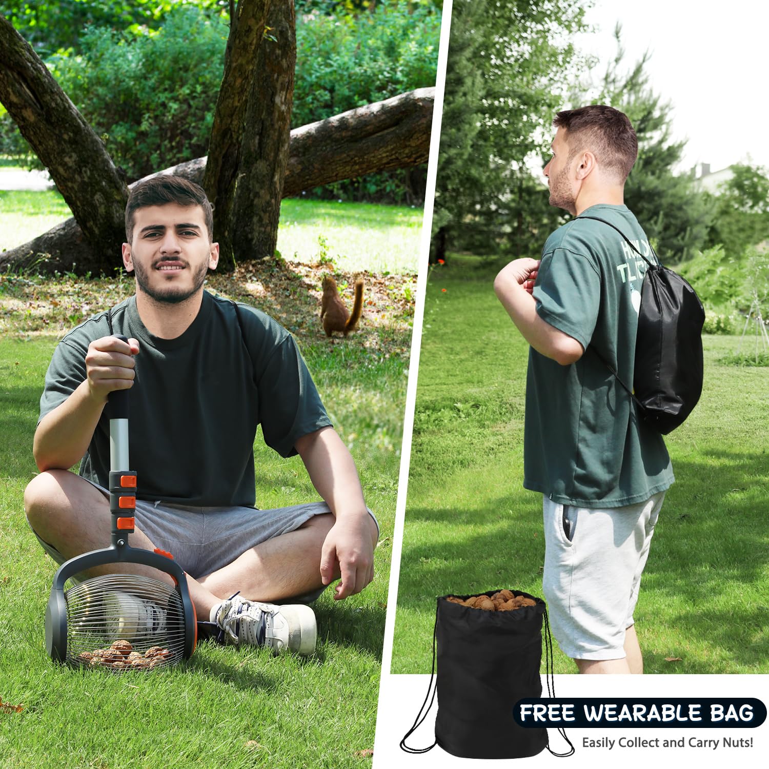 Amazon.com : RIFPOD Acorn Picker Upper Roller - Walnut Picker