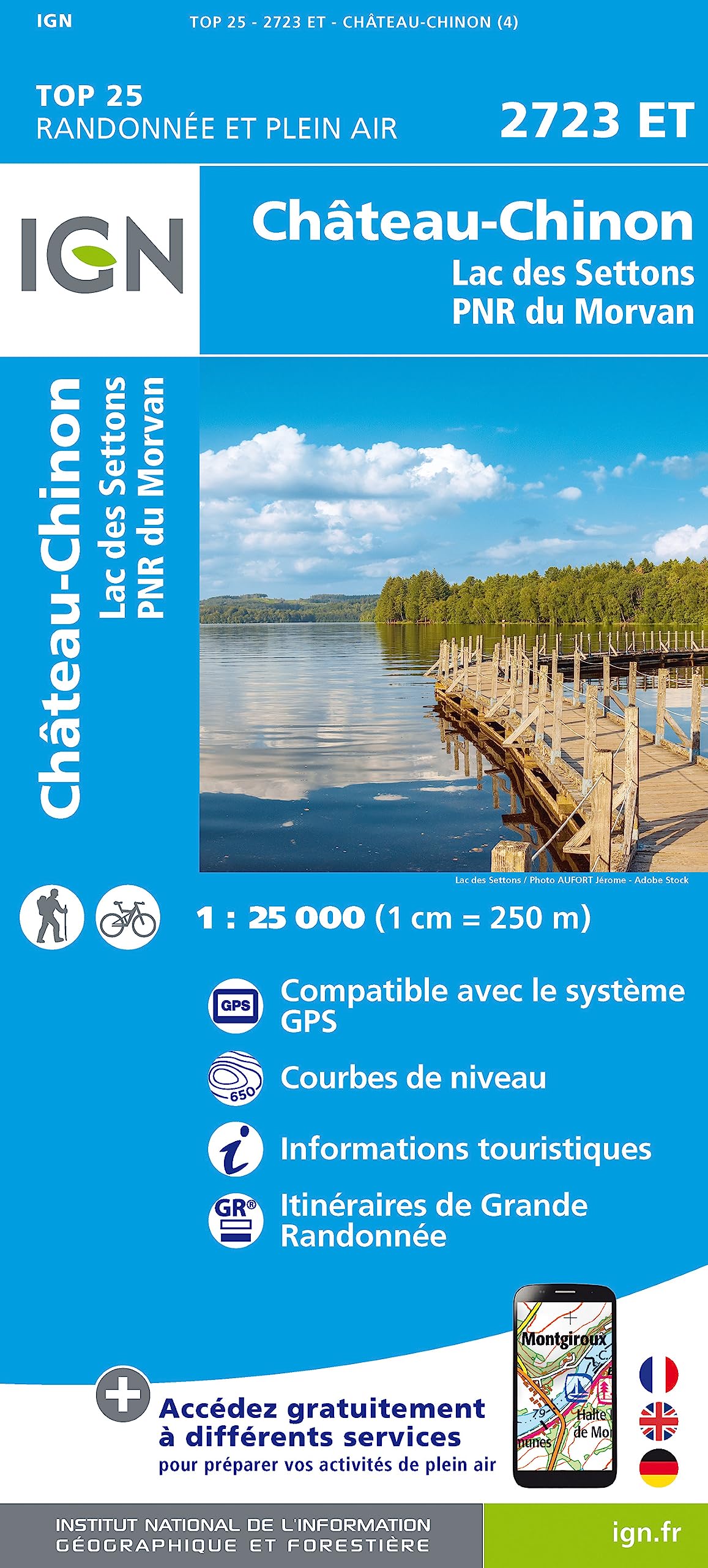 Château-Chinon / Lac des Settons / PNR du Morvan (2723ET) (TOP 25)