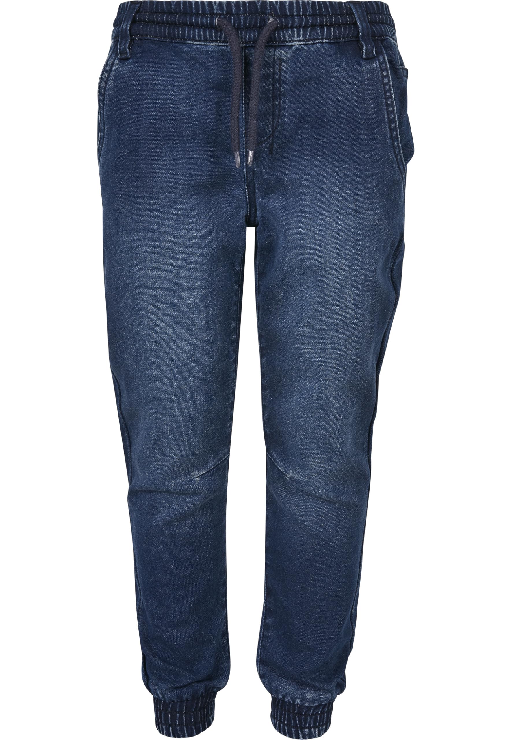 Jogpants vaqueros de punto para niños Urban Classics cómodos 8