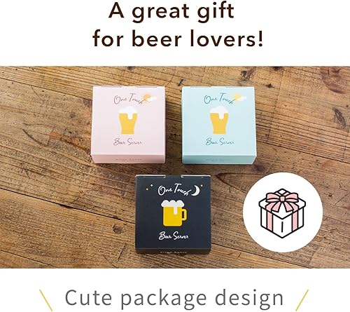 Miniatura 6 de GREEN HOUSE Servidor de cerveza ultrasónico de un solo toque que cabe sobre latas de cerveza, transformándolas en un grifo de cerveza de barril,