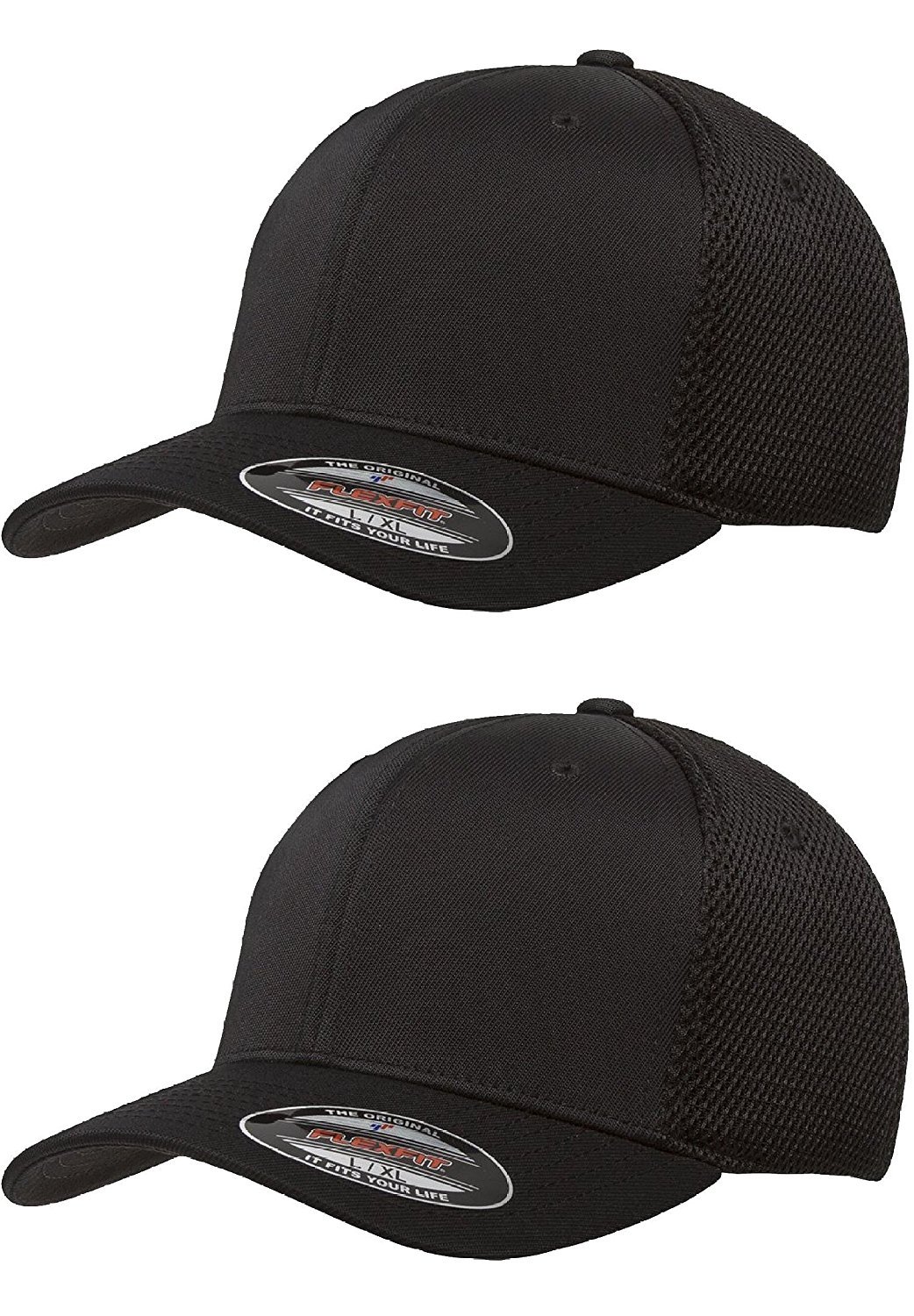 Flexfit Two-Tone Stretch Mesh Fitted Cap Hat