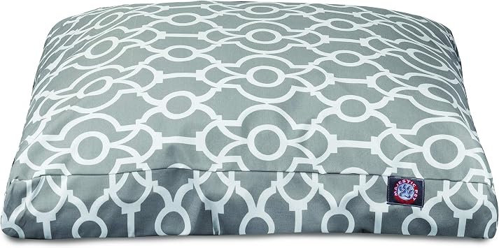 Majestic Pet Athens Gray Medium Rectangle Pet Bed
