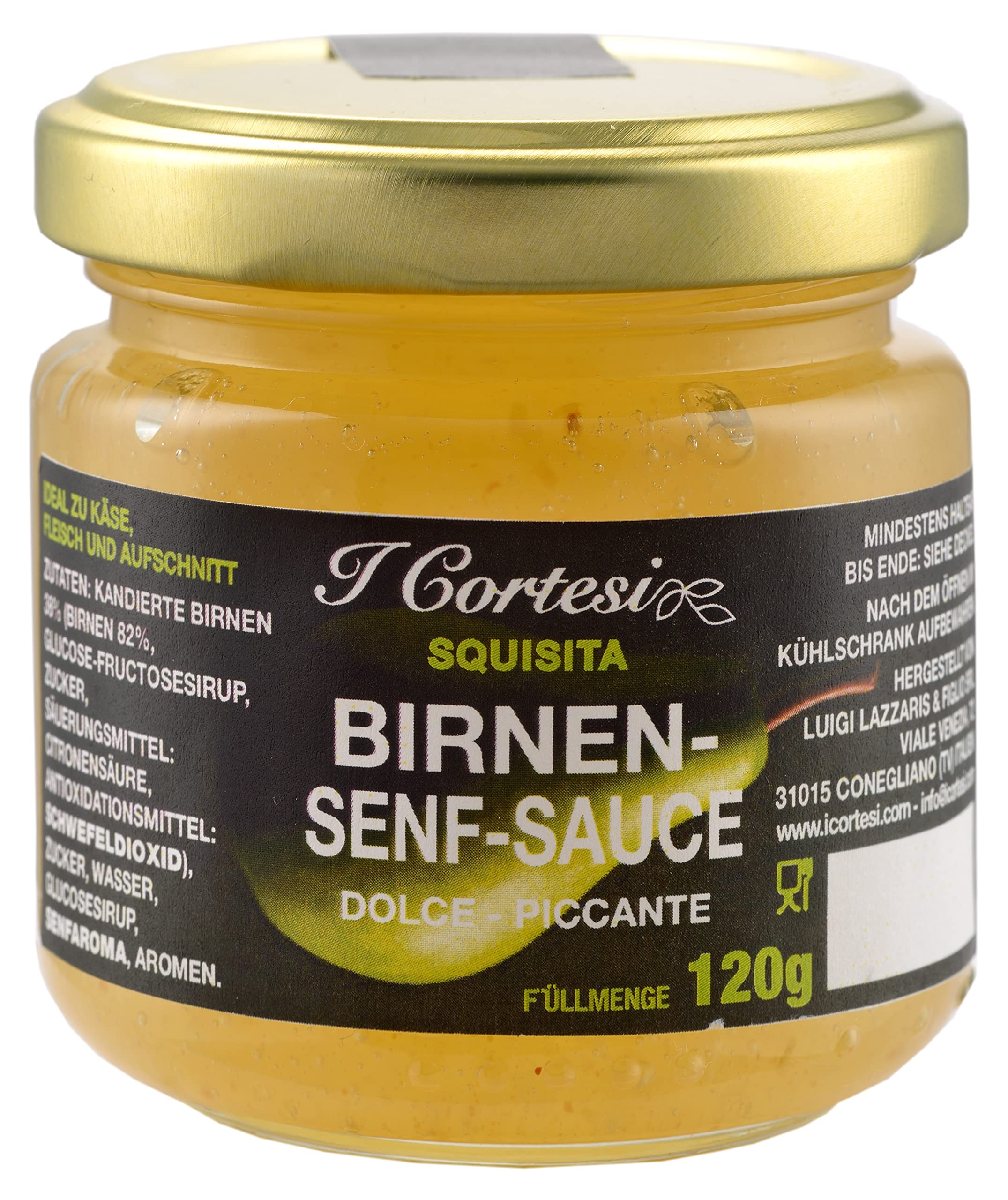 I Cortesi Birnensenfsauce, 120 g
