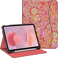 Vista 35 de Funda Fintie para iPad (A16) 11ª Generación 11 Pulgadas (2025), iPad 10ª Generación 10.9 Pulgadas (2022), Funda Protectora con Soporte