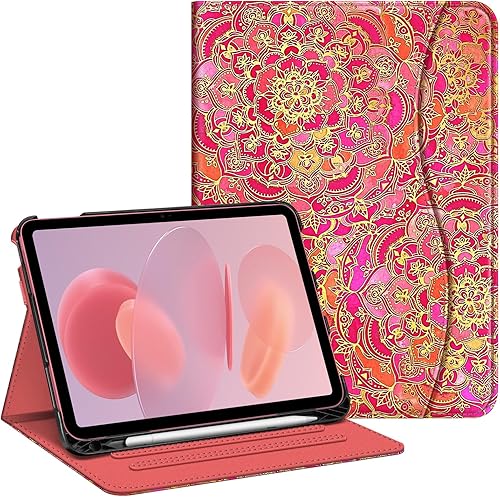 Miniatura 36 de Fintie Funda para iPad (A16) de 11ª generación de 11 pulgadas (2025), iPad de 10ª generación de 10.9 pulgadas (2022), funda protectora con soporte