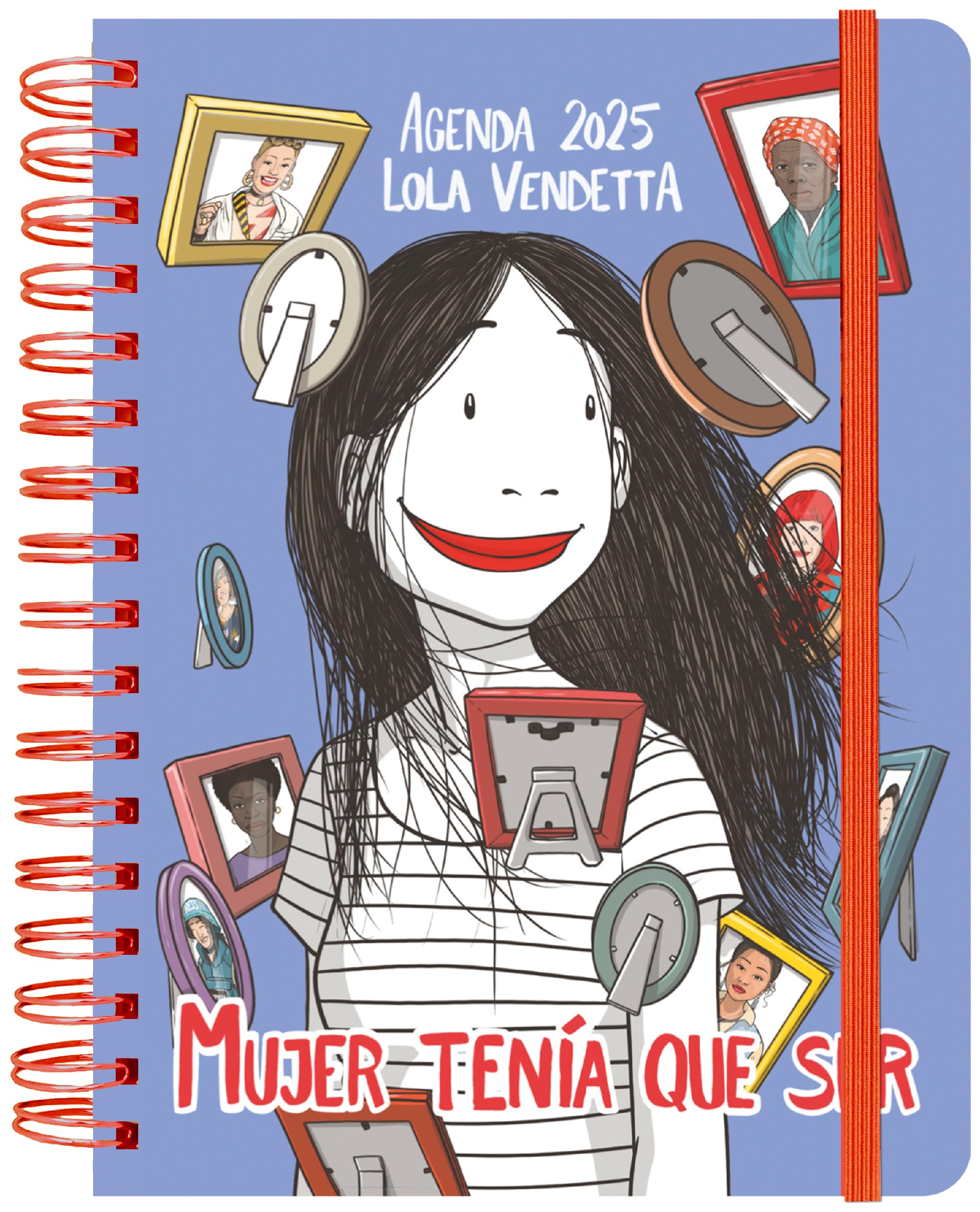 Agenda anual semanal 2025 Lola Vendetta (TANTANFAN)