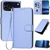 Compatible iPhone 17 Pro Max Case, Notebook Style, Carbon Fiber Design, iPhone 17 Pro Max Case, Stylish and Simple, iPhone 17 Pro Max Mobile Case Overflowing with Lightweight, Slim, Stand