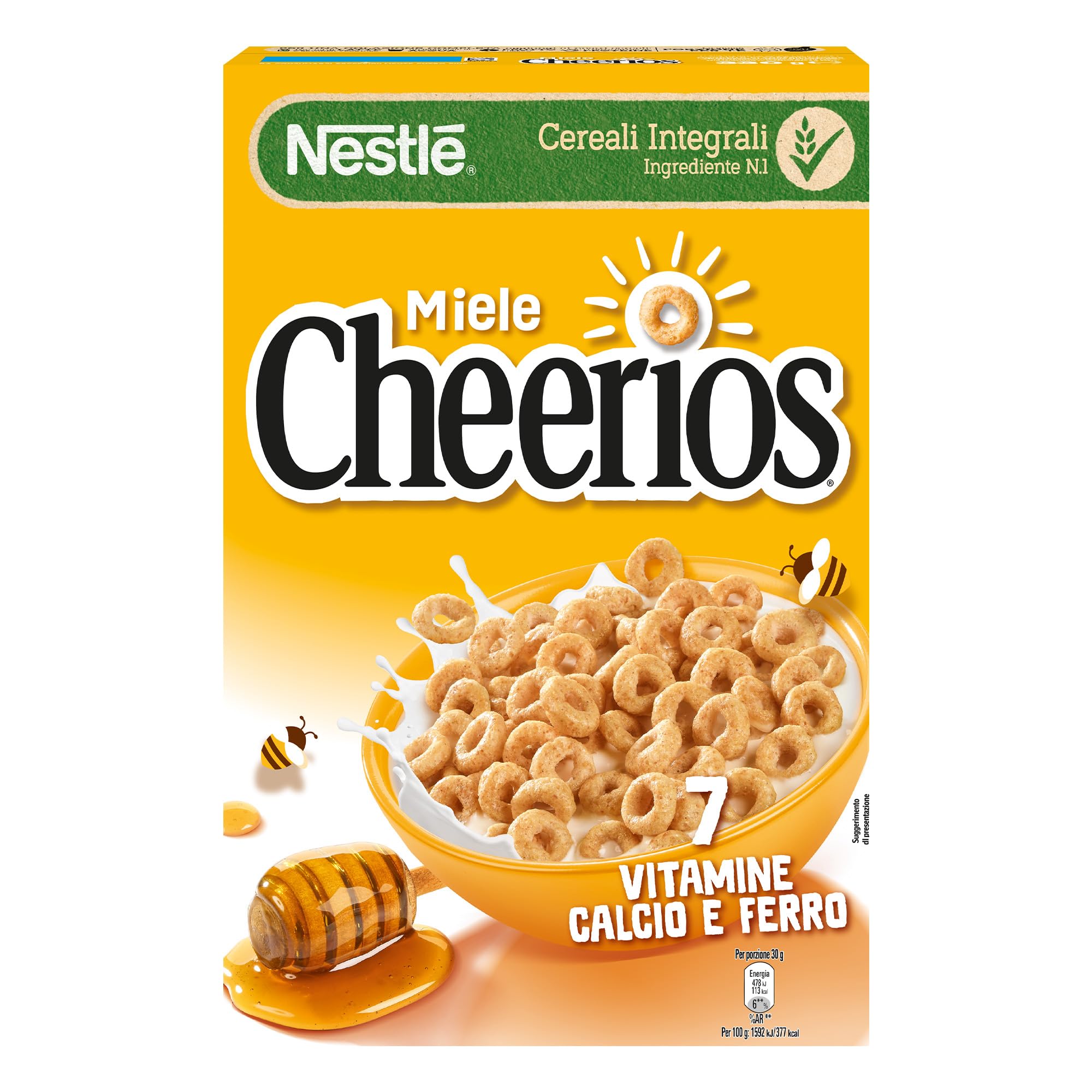 CHEERIOOS Cereali Integrali al Miele 330g