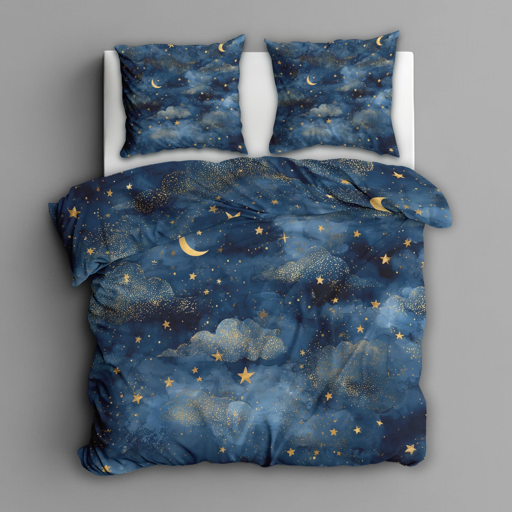 Housse de couette ciel étoilé 220x240 cm, une idée cadeau pour deux personnes