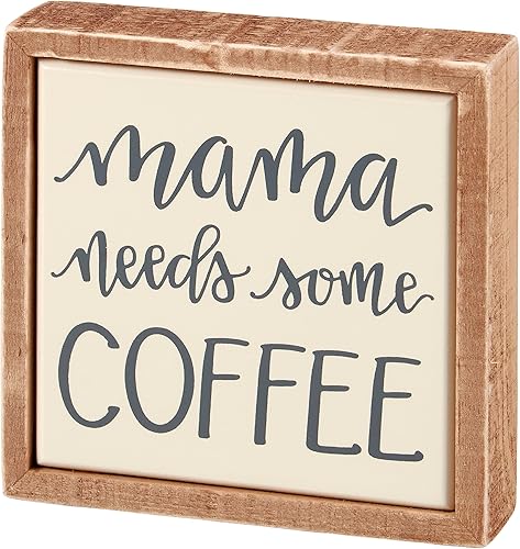 Primitives by Kathy Panneau de décoration d'intérieur – Inscription « Mama Needs