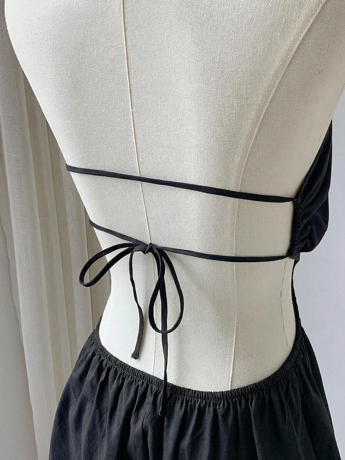 Rompers for Women Summer 2026 Cutout Side Pleated Crop Jumpsuit, Sleeveless, Summer