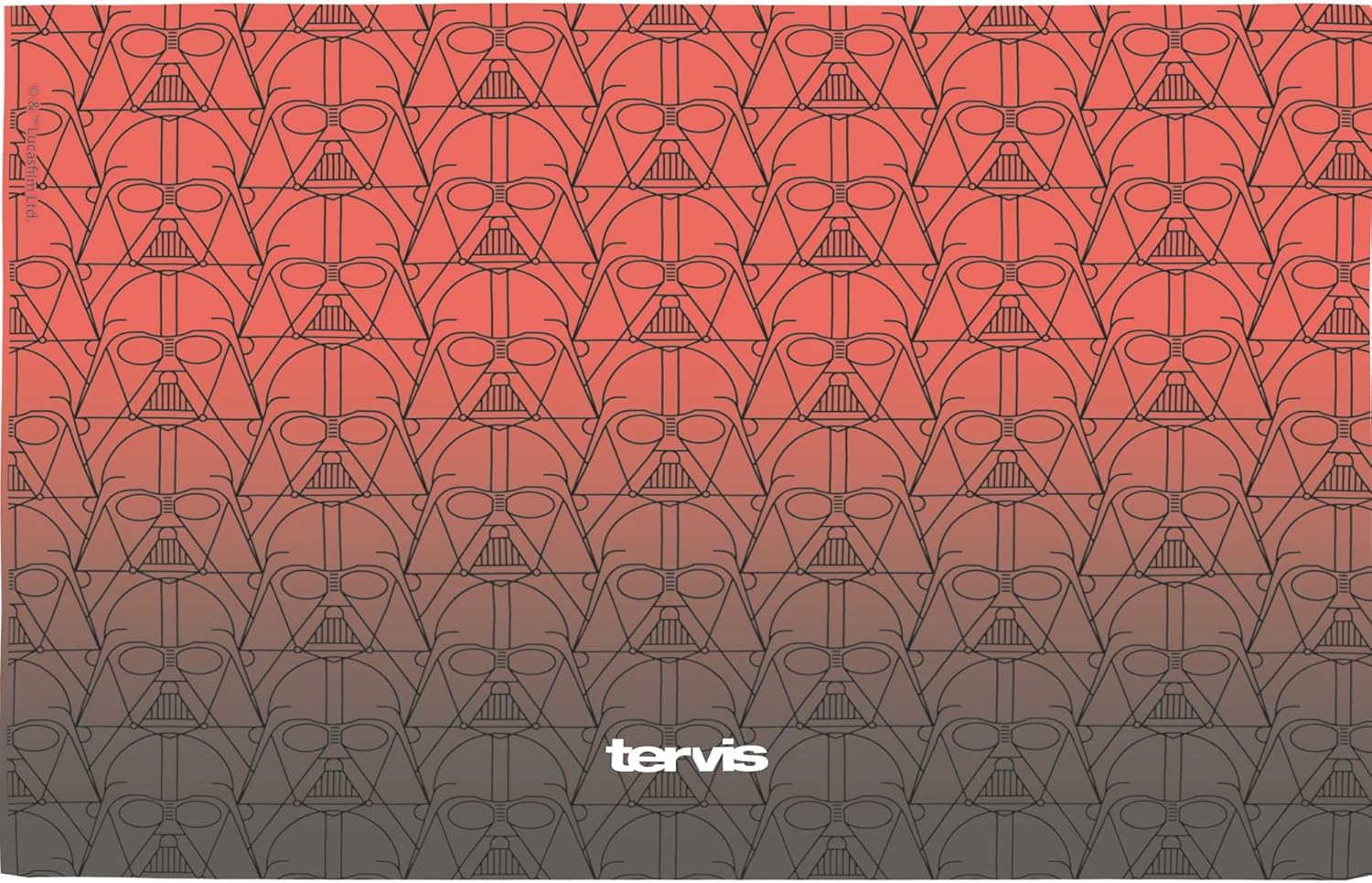 Tervis Star Wars Darth Vader Helmet Repeat Made in USA Double Walled Insulated Tumbler Travel Cup Keeps Drinks Cold & Hot, 16oz, Classic - Image 2