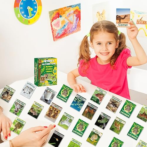 Vista 70 de gisgfim Juego de 50 pares de memoria a juego de memoria de concentración bíblica juegos de tarjetas de memoria para niños Educativo A Fun & Fast