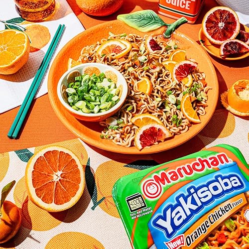 Vista 47 de Maruchan Yakisoba - Fideos de Ramen instantáneos japoneses, 4.12 onzas, 8