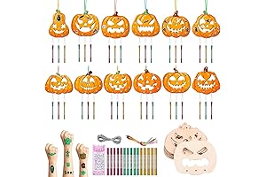 12 Pack Halloween Crafta Make A Wind Chime Kits