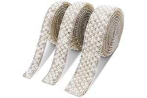 Effortless Enhancement with Self Adhesive Crystal Rhinestone Ribbon