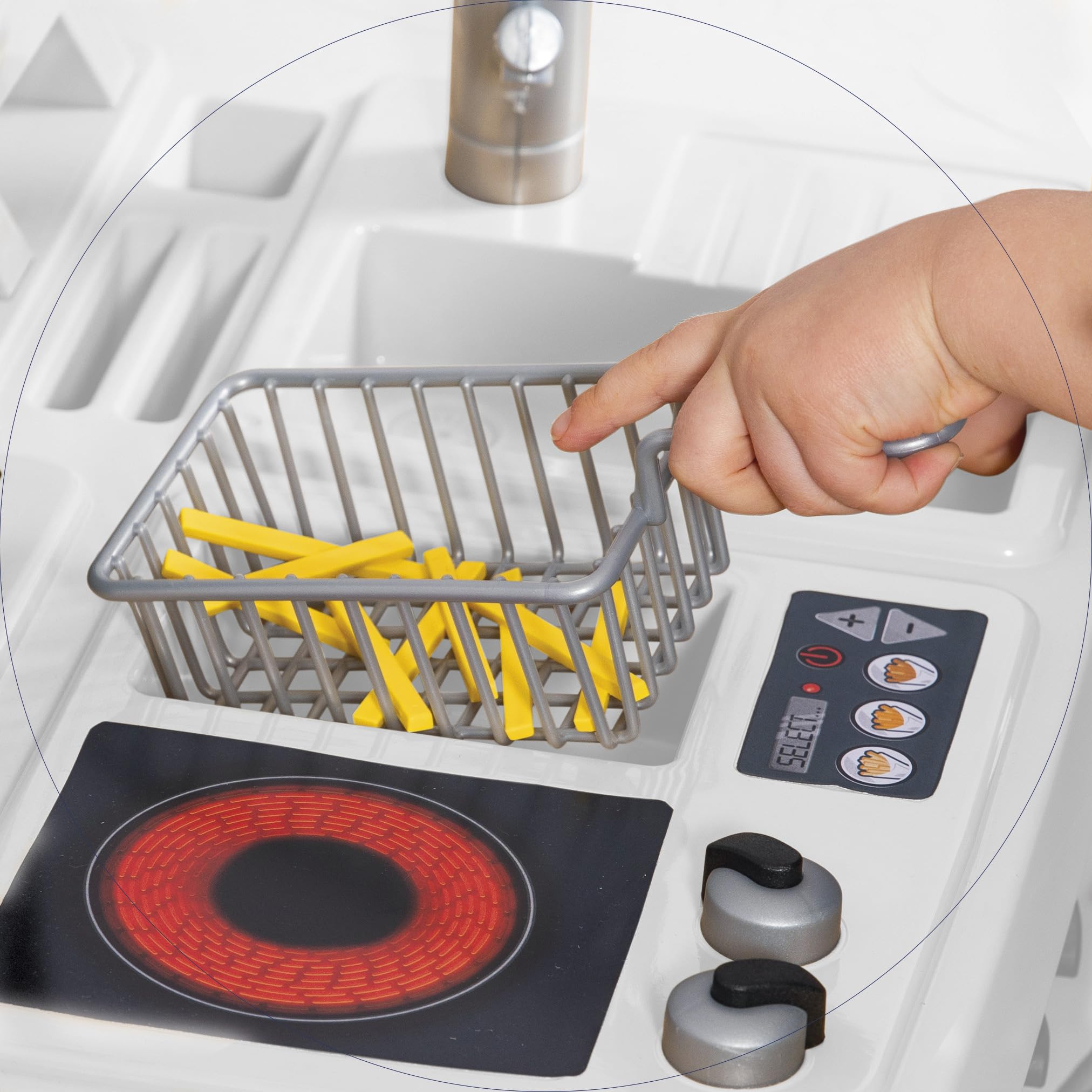 Smoby - Super Benny La cucina delle delizie, 7600310916, +3 anni, accessori per cucinare davvero, grembiule incluso, 32 accessori, ricettario