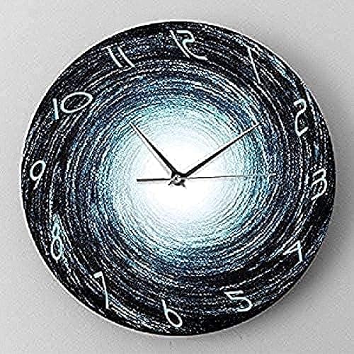 Miniatura 2 de ARSHUN Kitchen Clocks Wall Colorful Modern Nebula Wall Clock Universe Star Acrylic Milky Way Outer Space Art Wall Clock Clock Reloj Pared Decorative
