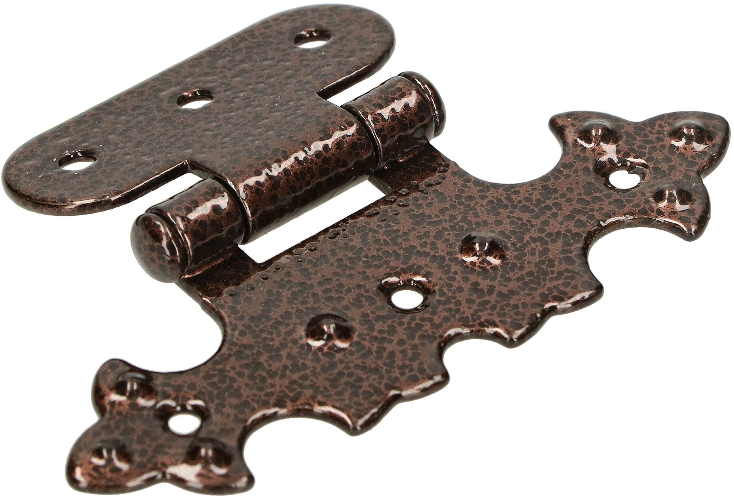 KOTARBAU® Decorative Hinge for Cabinet Asymmetric Retro Hinge Antique Copper