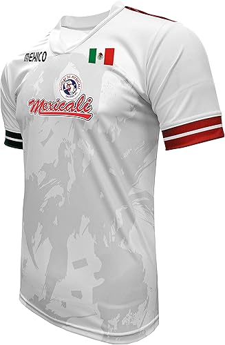 Miniatura 2 de Jersey Mexico Aguilas de Mexicali 100% Polyester WhiteGrey_Made in Mexico