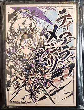 Amazon.co.jp: Cake Rabbits ミニサイズ カードスリーブ 『遊戯 墨絵