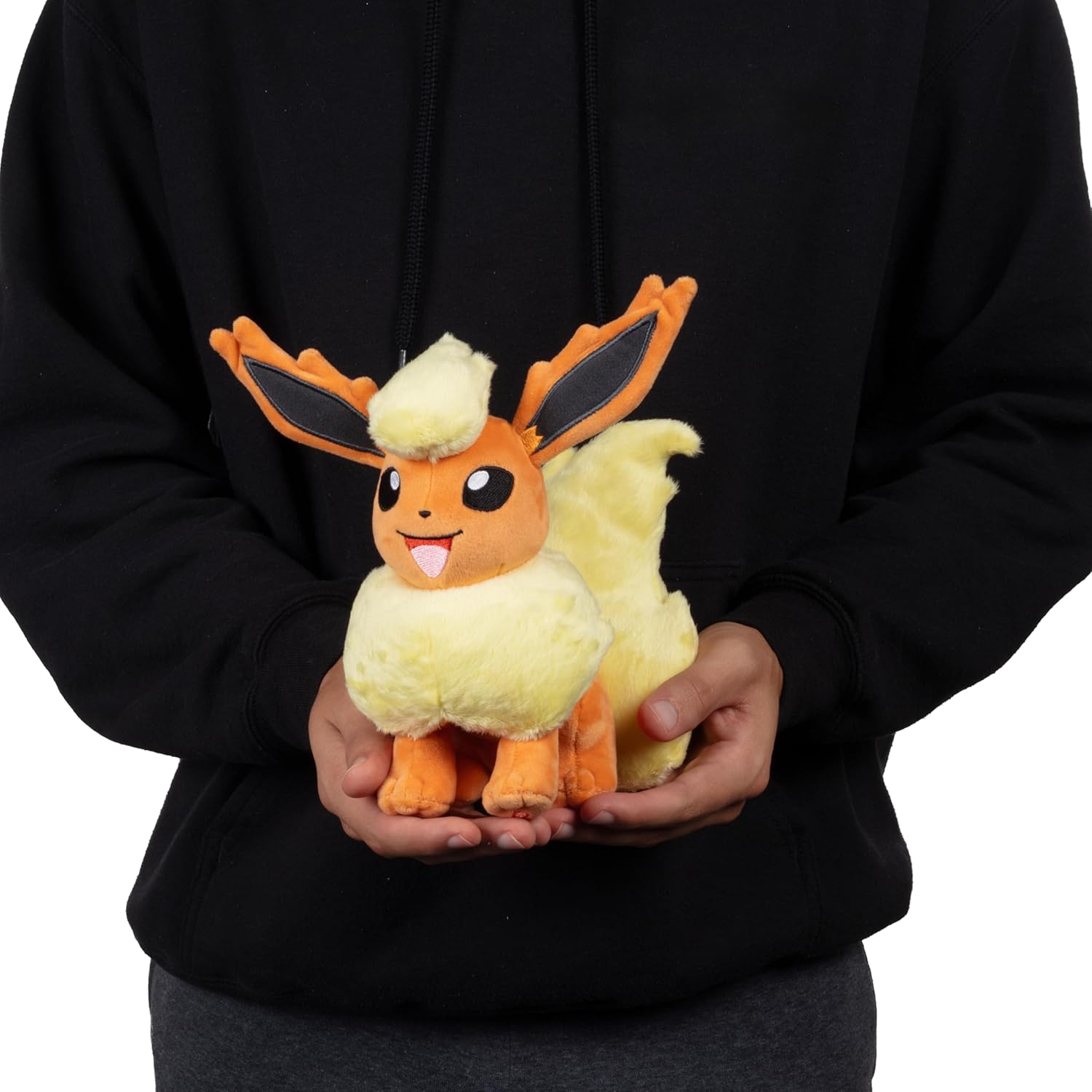 Pokémon 8" Flareon Plush - Officially Licensed - Eevee Evolution - Authentic Soft Stuffed Animal Toy Figure - Gift for Kids, Boys, Girls - 2+