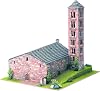 Domus Kits Domus Kits40079 1:84 Scale Romanica 5 St. Climent De Taull Churche Model (3518-Piece)
