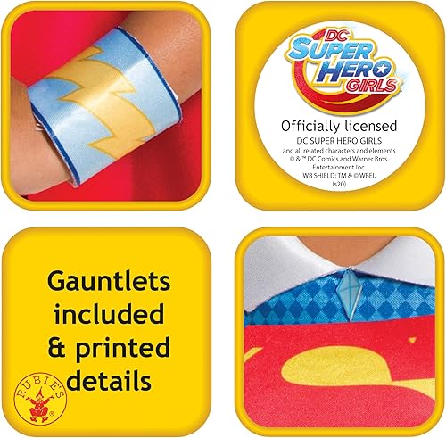 Miniatura 3 de Rubie 's Costume Kids DC disfraz de superhéroe Supergirl, L, Azul