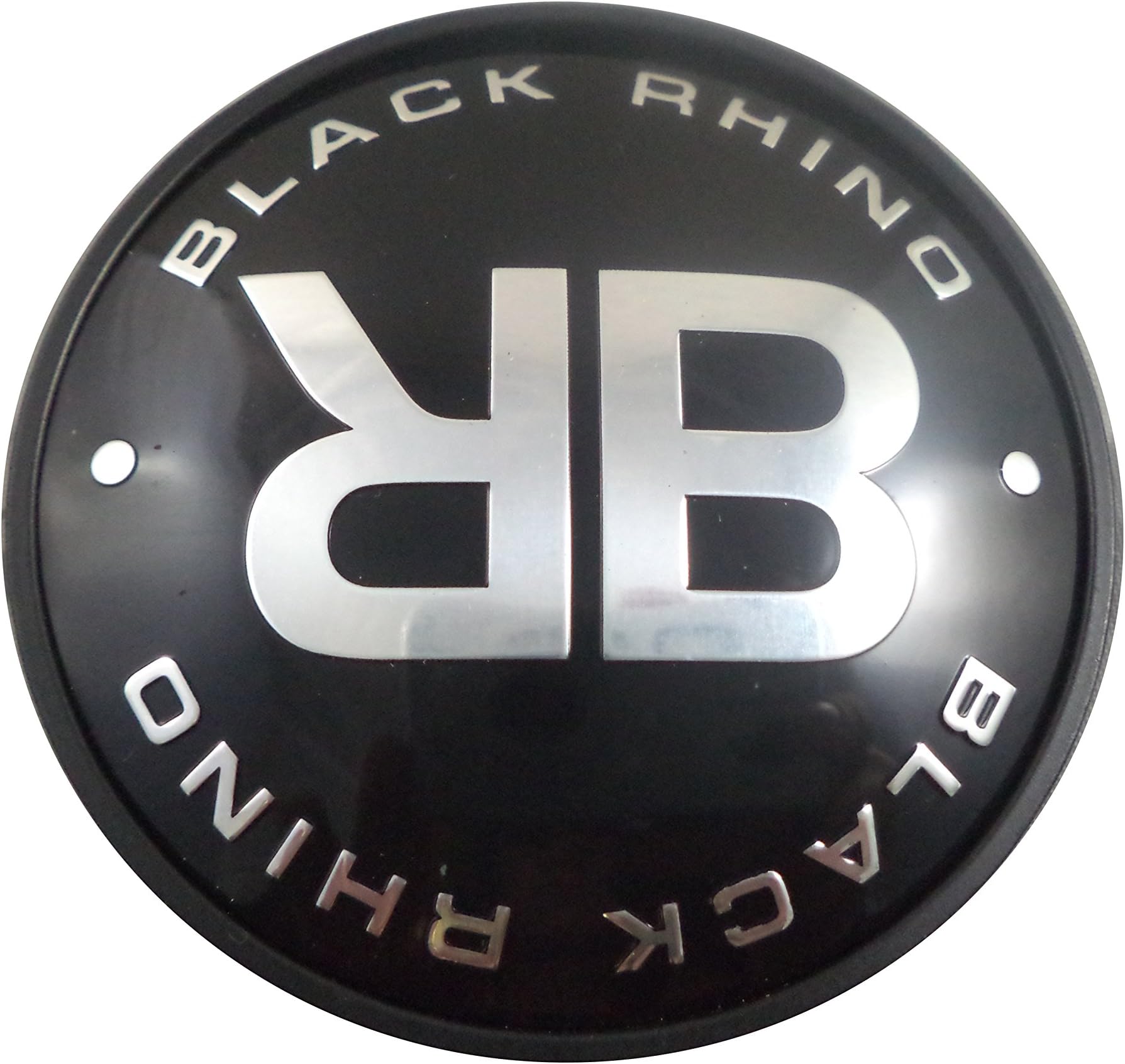 M-977 Flat Black Custom Wheel Center Caps (4 CAPS)