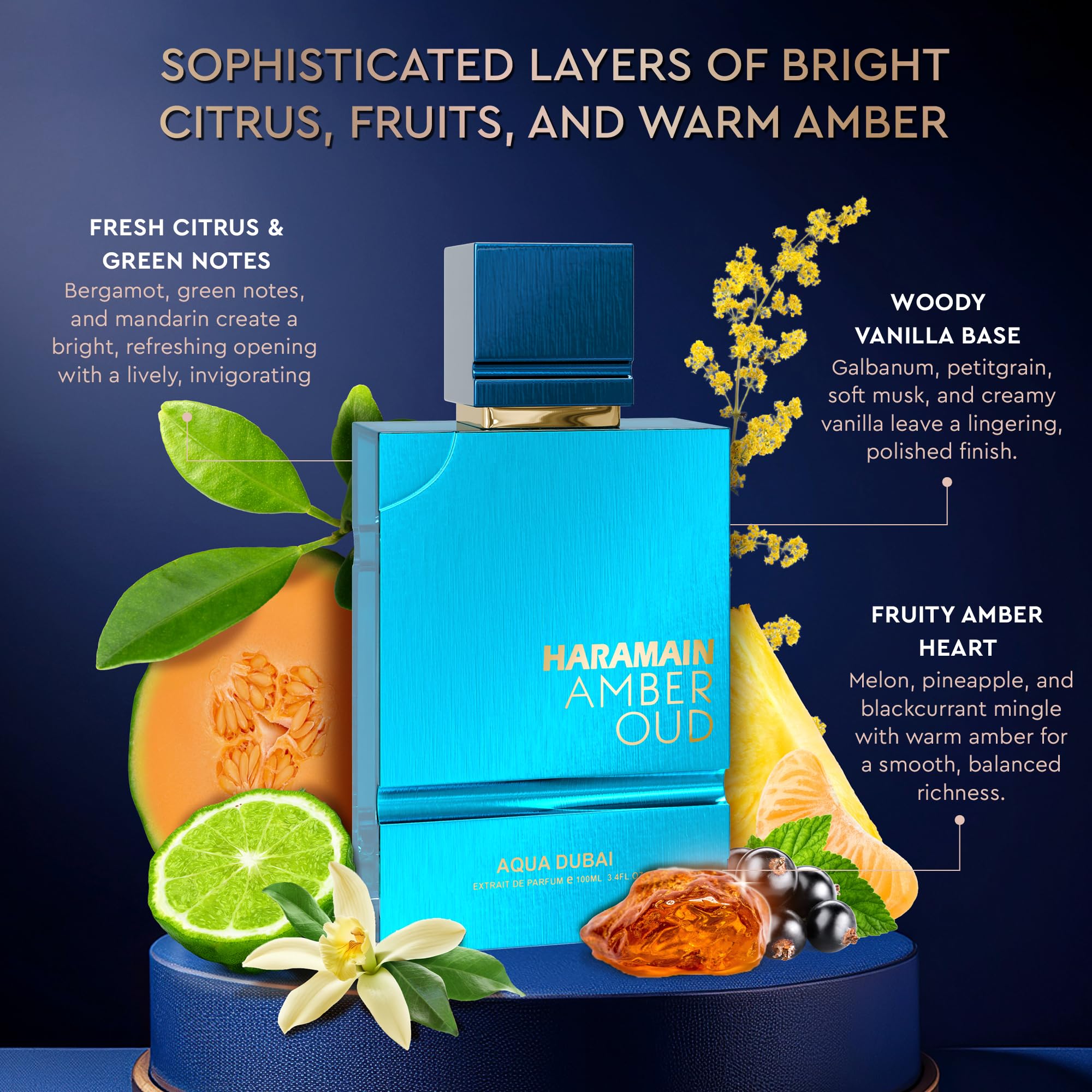 Amazon.com: Al Haramain Amber Oud Eau de Parfum – Aqua Dubai