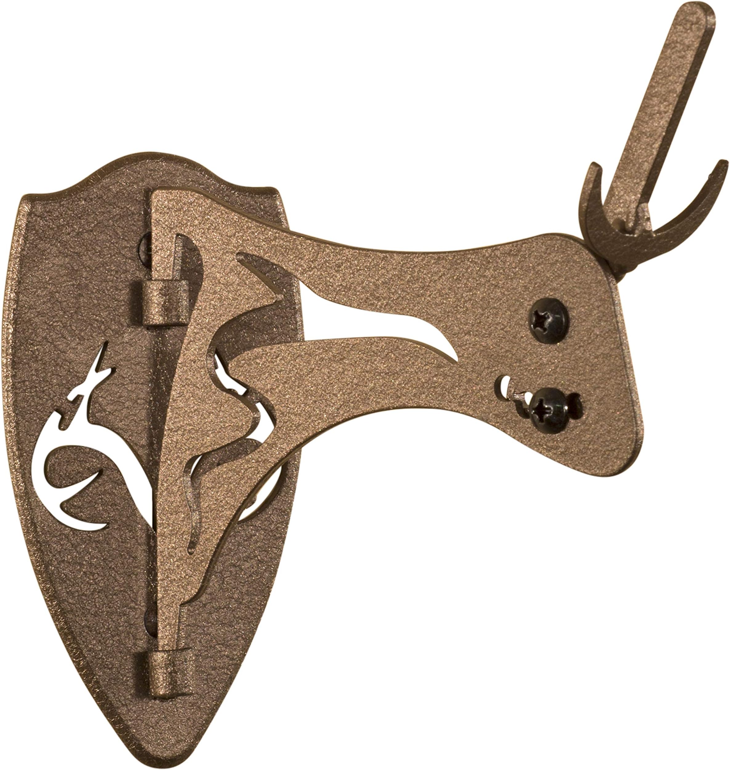 Skull Hooker Realtree Edition Little Hooker Trophy Mount - Perfect Kit for Hanging and Mounting Hogs, Aoudad, Alligator, Black Bear Skulls for Display - Available in Graphite Black and Robust Brown