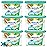 NATRUTH Moisture Absorbers 6 pack, 12.5Oz Portable Humidity Absorber Boxes for Your Bathroom, Closet & Car, Dehumidifier with Ocean Fragrance