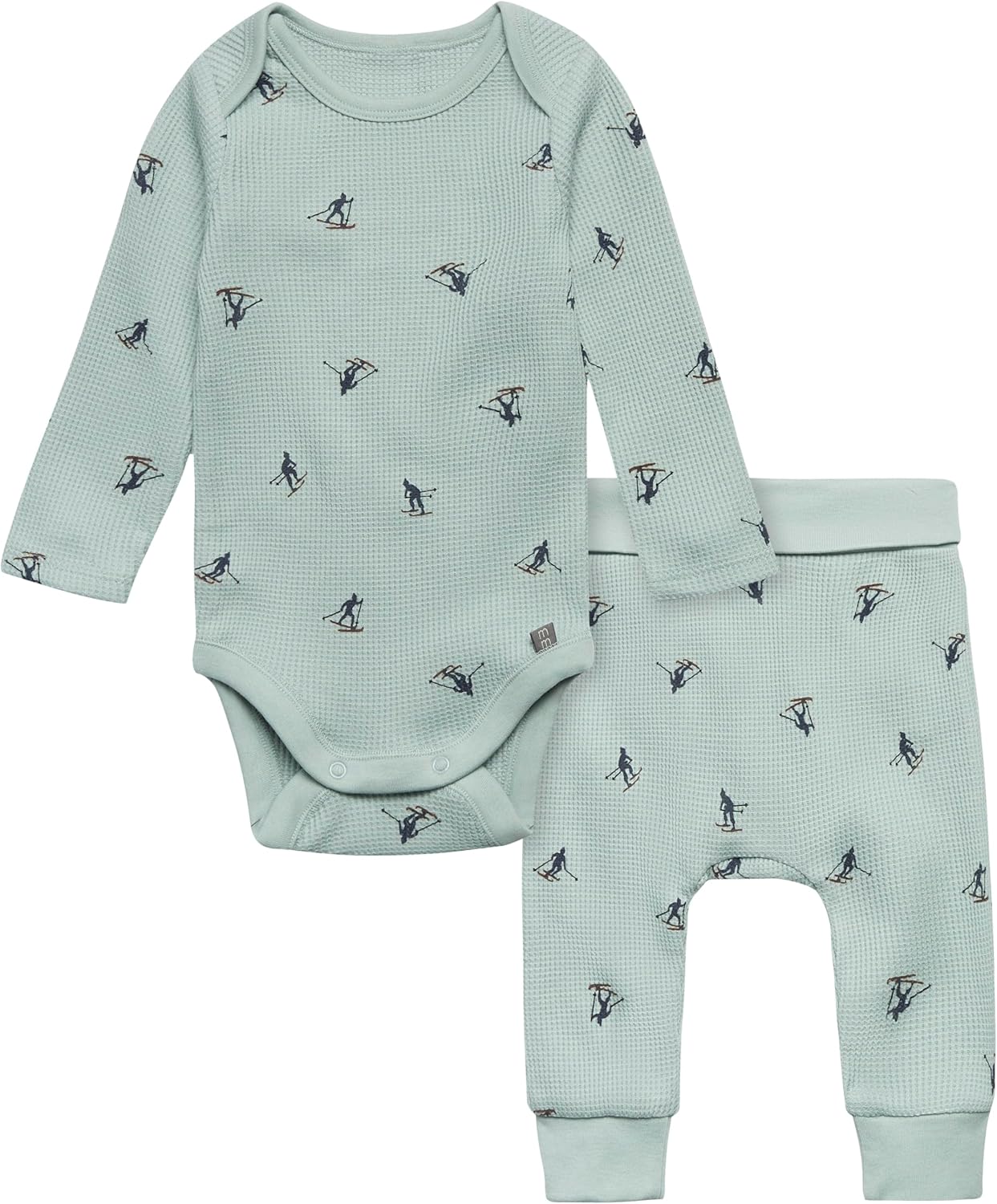 Modern Moments by Gerber baby-boys Long Sleeve Bodysuit and Pant Set