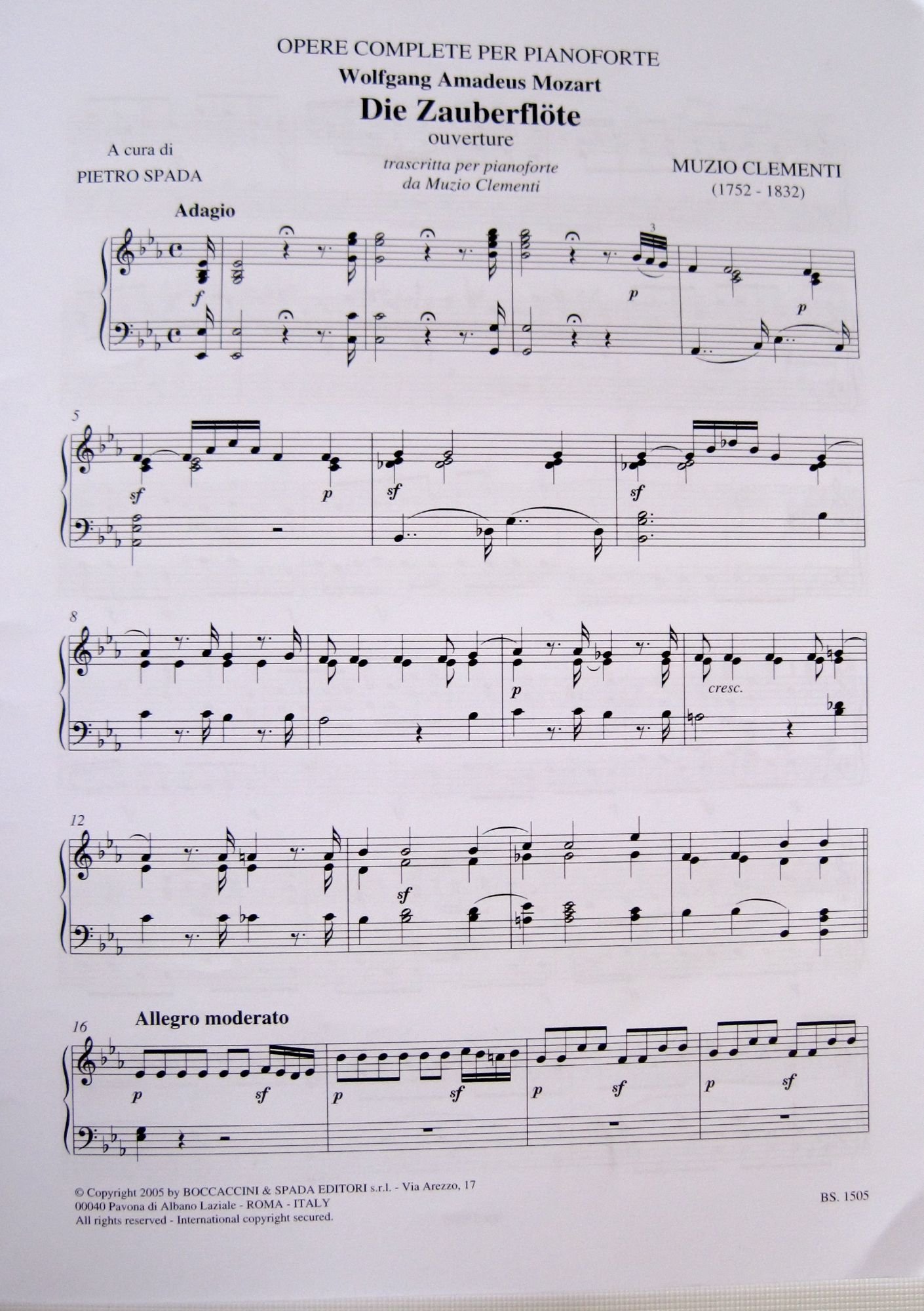 Tutte le Opera per Pianoforte Vol.VIII