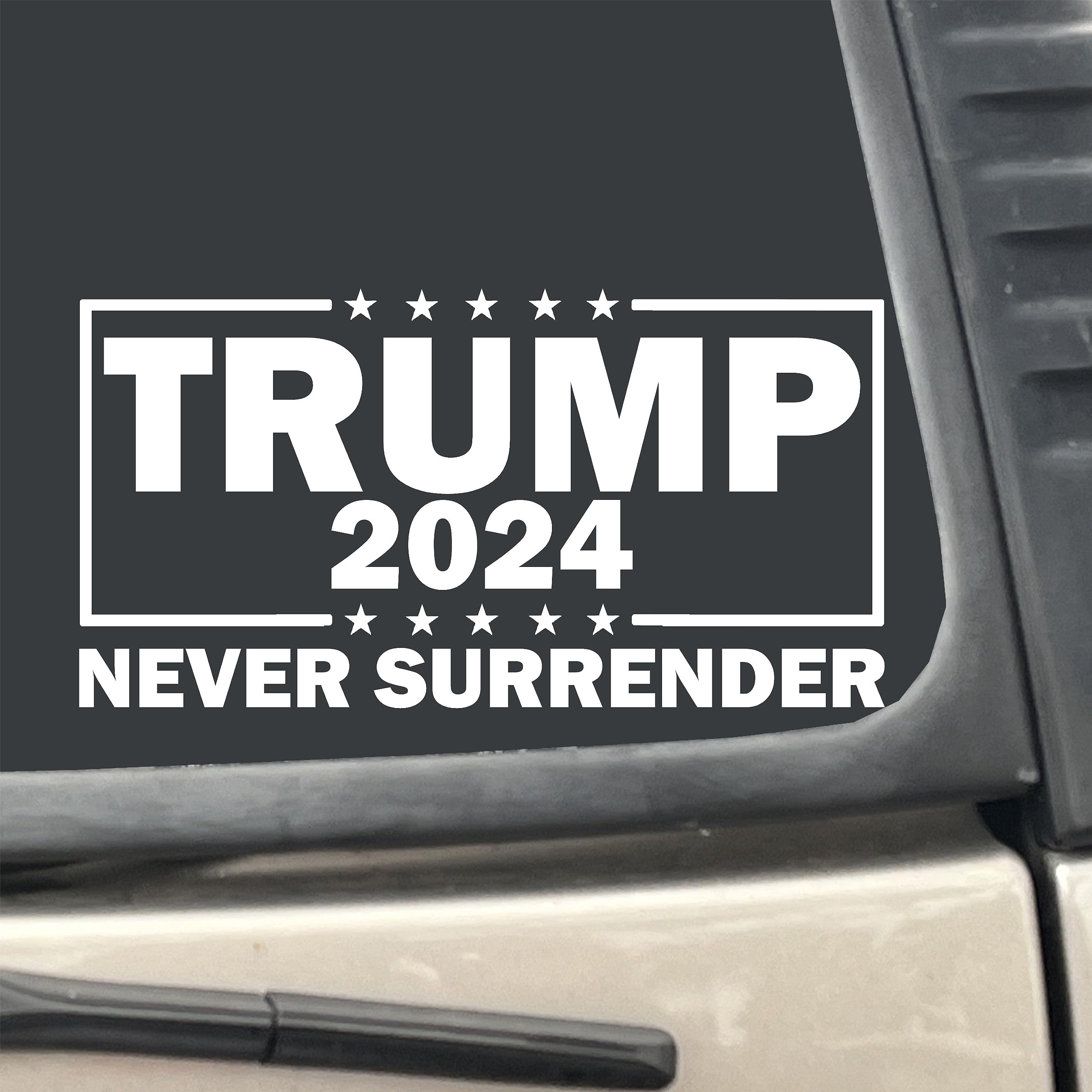 10pcs/set Donald Trump DIY Removable Car Sticker Accessories PVC For President 2020 Bumper Styling Car