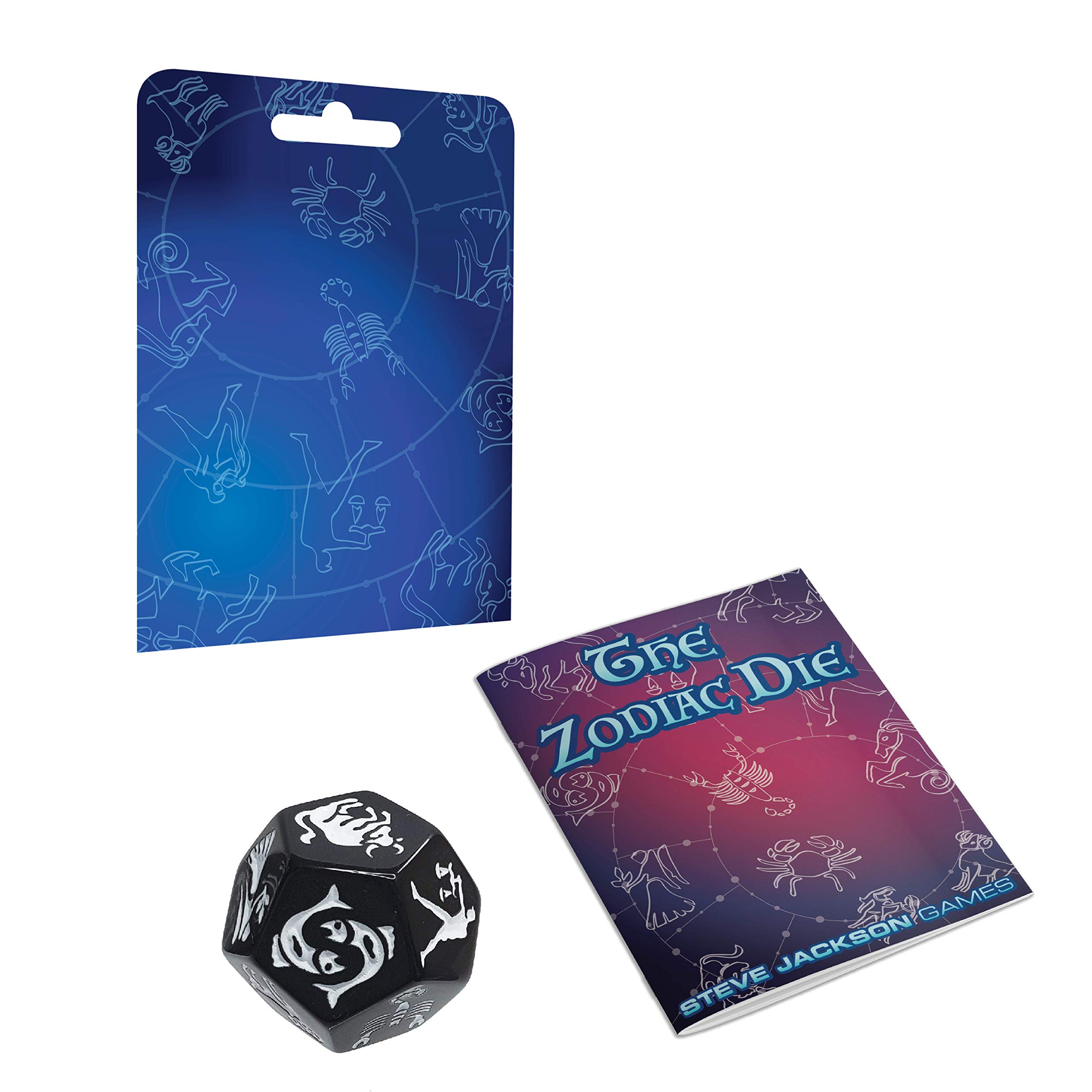 The Zodiac Die | 30mm 12-Sided Die | Signs of The Zodiac | Tabletop Roleplaying Games | RPG | from Steve Jackson Games
