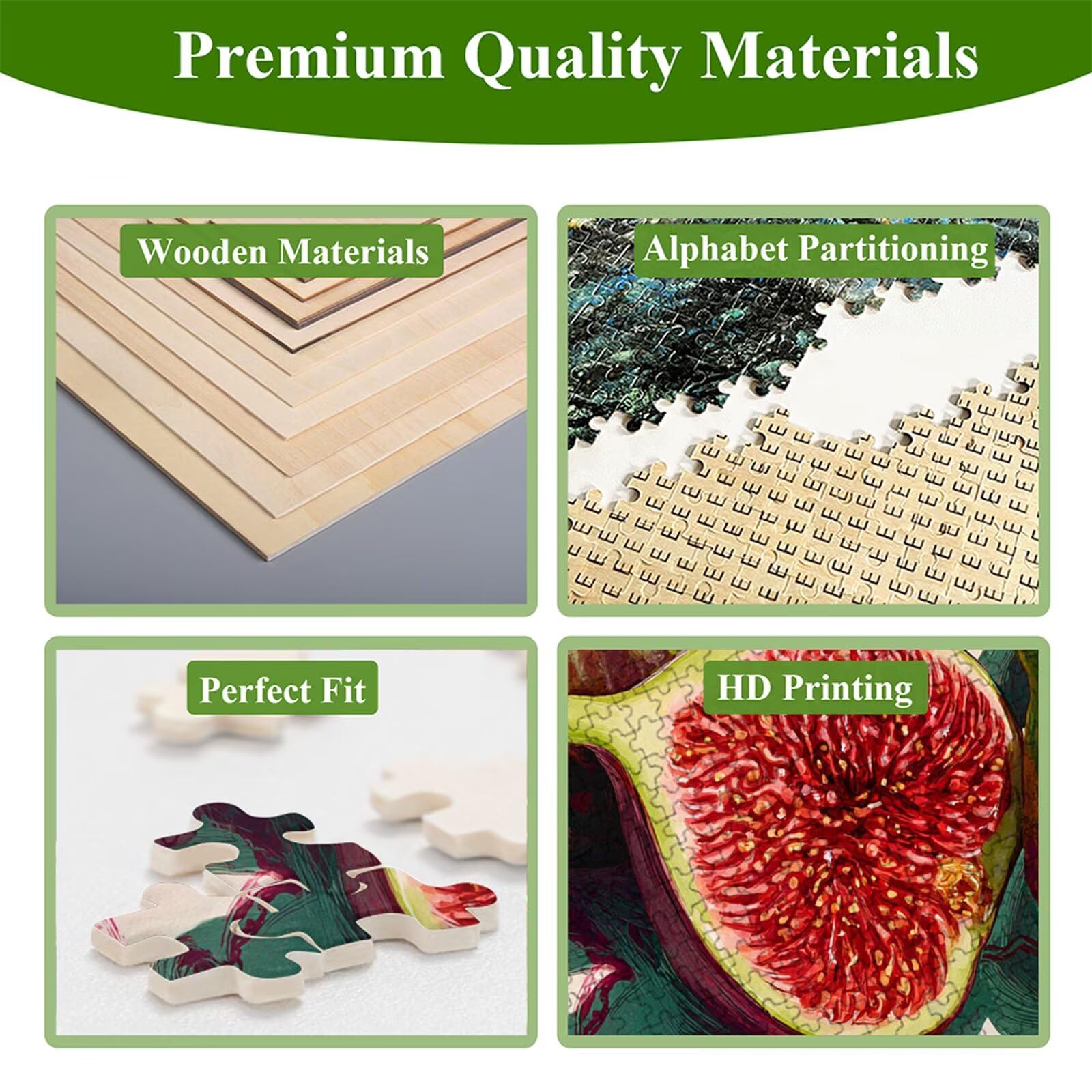 5000 Pezzi Puzzle Adulti - Frutta & Verde - Fabbricazione in Legno Robusto (Forma Classica) - Decorazione Murale con Poster - Prodotto Riservato ad Adulti e 14 Anni in Su (181x105cm) P3#865