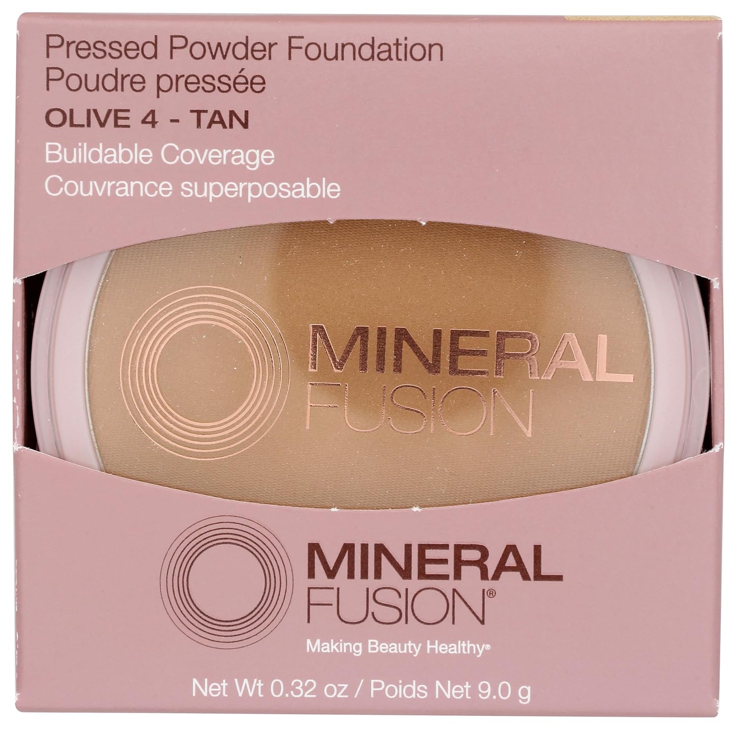MINERAL FUSION Olive 4 Pressed Base, 0.32 OZ