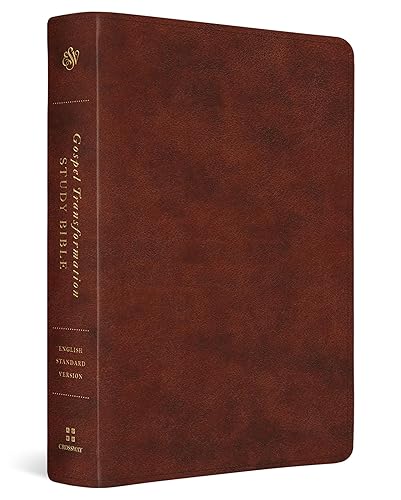 ESV Gospel Transformation Study Bible: Christ in All of Scripture, Grace for All of Life® (TruTone, Chestnut)