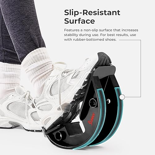 Miniatura 6 de Sunny Health & Fitness Aerobic Step Platform Exercise Workout Board with Adjustable Height Risers