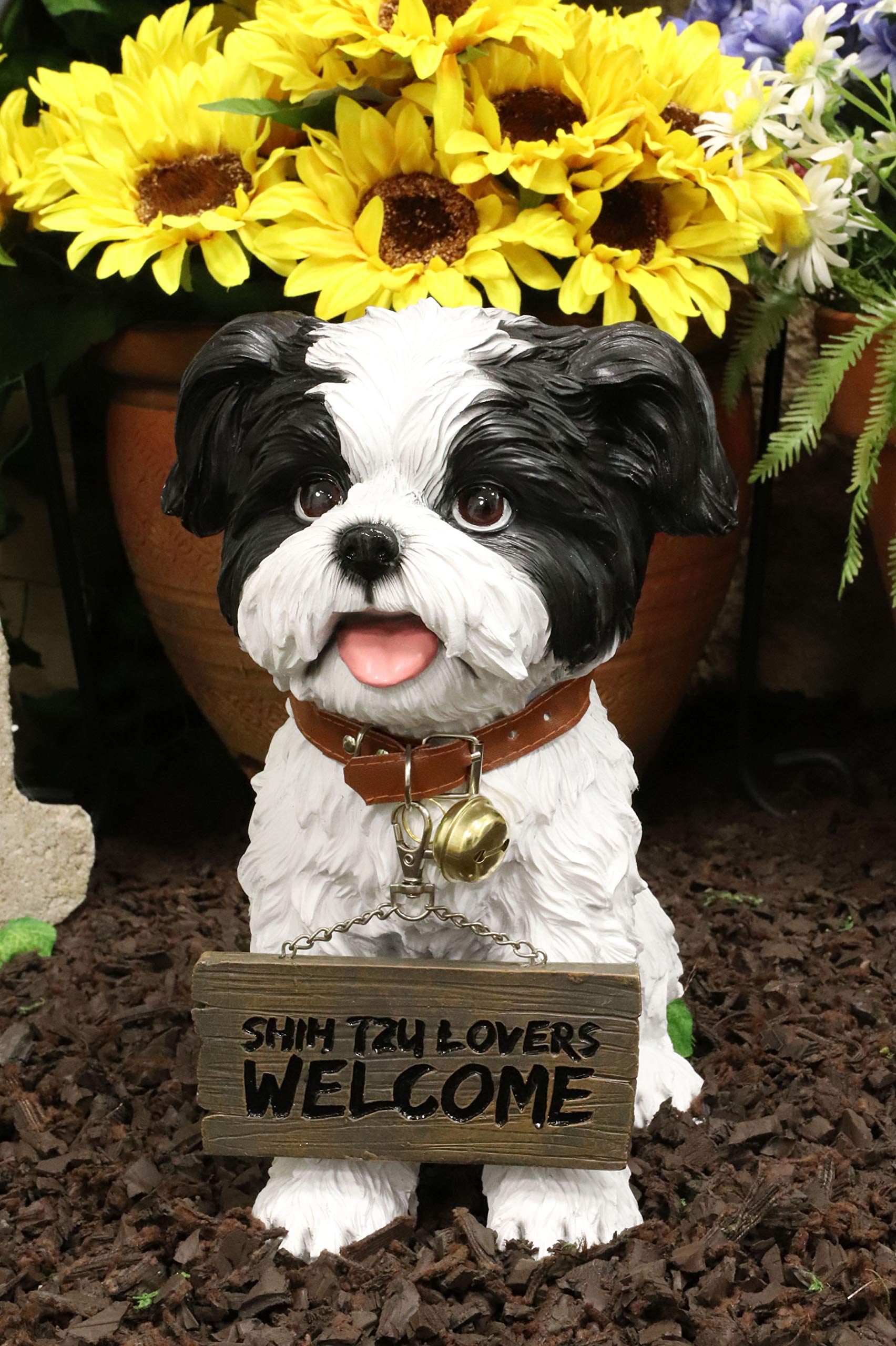Buy Ebros Adorable Lifelike Panting Shih Tzu Toy Dog Breed Statue With