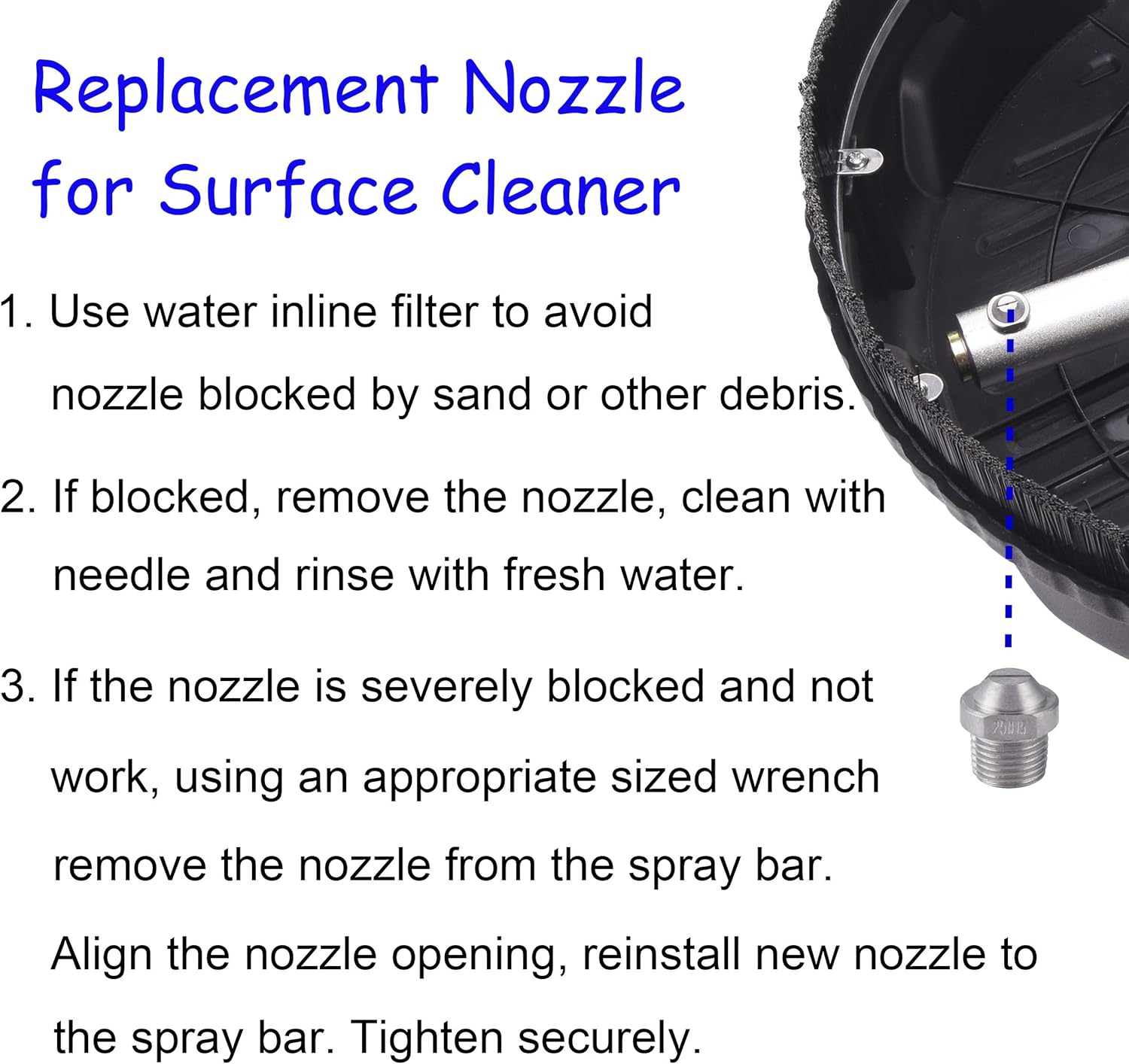 Frее Shірріng Ovеr $50 M MINGLE 15 Inch Pressure Washer Surface Cleaner, with 2 Extension Wand and 2 Replacement Nozzle, Attachment for Gas and Electric Power Washer, 3600 PSI